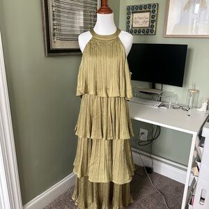 Lulus Tiered Maxi Dress